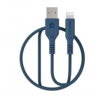 Premium MFI certifield Cable USB A - Lightning (blue, 1.1m) Speed Pro Zeus