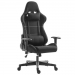 Gaming chair with headrest and lumbar support