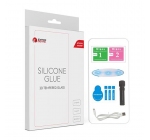 Tempered glass screen protector Samsung Galaxy S10 (silicone glue)